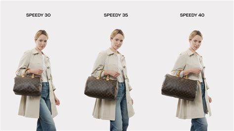 louis vuitton speedy|louis Vuitton Speedy size chart.